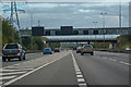 North Warwickshire : M42 Motorway in Coleshill