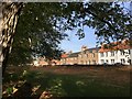 Houses by the Village Green in Gifford in Haddington and Lammermuir Ward