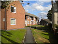 Low rise flats off Flaxpiece Road, Clay Cross in S45 9RX