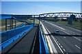 Footbridge across section of A428 completed summer 2007 in CB23 7XL