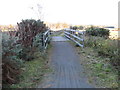Cycleway and bridge beside the Old Military Road near Tillenteach in AB31 4BJ