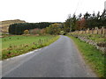 Minor road approaching Backside in AB54 4EX