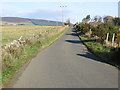 Minor road approaching West Knockenbaird in AB52 6LT