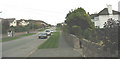 View uphill on Hawes Drive, Deganwy in LL31 9YR