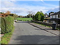 Boarbank Lane at its junction with Vicarage and Green Lanes in Allithwaite in LA11 7PY