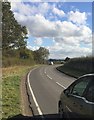 A422 near Thornhill Farm in Arrow with Weethley