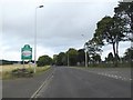 Entering Blairgowrie from the south in PH10 6QB