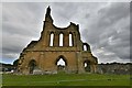 Byland Abbey: The west front in YO61 4BD