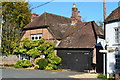 Timber-framed house in the village centre, Broughton in SO20 8DB