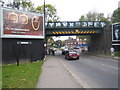 Northolt: Pett's Hill railway bridge in UB5 4AU