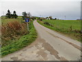 Minor road to Lower Lynemore in AB55 5PP