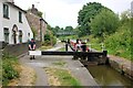 Hall Green Stop Lock, Macclesfield Canal in ST7 3PY