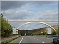Footbridge over A505 near Weston Hills in SG7 6LR