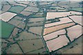 Ridge and furrow west of Braunston-in-Rutland: aerial 2018 in Braunston-in-Rutland
