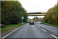Railway bridge over A35 Dorchester Bypass in DT2 8NP