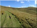 Bridleway approaching Mynydd Llysiau in LD3 0ES