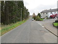 Spey Road at its junction with Lawrence Road  in Craigellachie in AB38 9TD