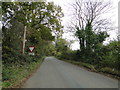Almost time to Give Way approaching Bray's Lane in Rocklands