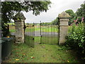 Cemetery gates, Falstone in NE48 1AA
