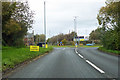 Roundabout on A37 Dorchester Road in BA22 9HB