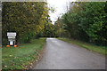 The Avenue to Brunstead Hall in NR12 9ES