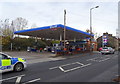Service station on Huddersfield Road, Stalybridge in SK15 2PG