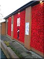 Bromsgrove Poppy Wall Outside the Methodist Church Hall in B60 2HN