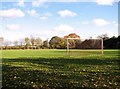 Soccer playing field in Brundall in NR13 5RL