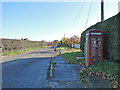 Telephone box, (disused) on Hargham Road, Shropham in Shropham