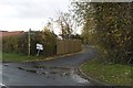 Bridleway and access road, Hollinthorpe in LS26 8BU