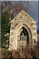 Old Church Doorway and Bell in AB54 7JS