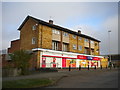 Shop with flats above, Bewcastle Grove, Mowmacre Hill in LE4 2BN
