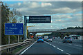 Borough of Milton Keynes : M1 Motorway in MK16 8FE