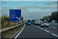 Borough of Milton Keynes : M1 Motorway in MK15 9LG