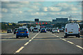 Central Bedfordshire : M1 Motorway in LU3 3GU