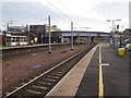 Larbert railway station, Falkirk, Stirlingshire in FK5 3EJ