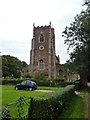 The tower of St Andrew's church, Walpole St Andrew in PE14 7NY
