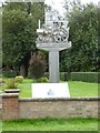 The village sign at Walpole St Andrew in PE14 7NY