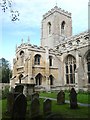Porch and tower, Walpole St Peter church in PE14 7PF
