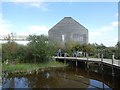Pedestrian bridge at Welney Wetland Centre in CB6 1UG