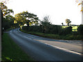 Looking south along the B1149 (Holt Road) in NR10 4DA