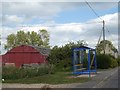 Bus shelter by Station Road, Hilgay in PE38 0EF