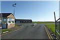 Entrance to Llanbedr airfield in LL45 2HN