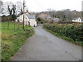 Minor road approaching Tan Y Graig in LL17 0UL