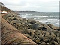 East Wemyss coastal defences in KY1 4RX