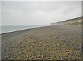 Newhaven, shingle beach in BN9 9EL
