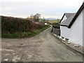 Junction of minor roads at Pwll-y-cibau-bach in LL22 9RD