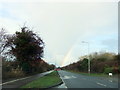 Rainbow over Cottingham from Priory Road in HU5 5AZ