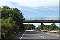 Footbridge over A17 at Holdingham in NG34 8YU