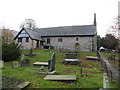 The Church of St Melyd and part of its burial ground at Meliden in LL19 8LH